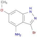 3-Bromo-6-methoxy-1H-indazol-4-amine