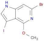6-Bromo-3-iodo-4-methoxy-1H-pyrrolo[3,2-c]pyridine