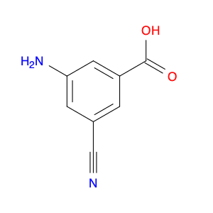 Benzoic acid, 3-amino-5-cyano-