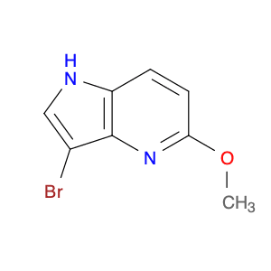 1H-Pyrrolo[3,2-b]pyridine, 3-bromo-5-methoxy-