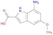 7-Amino-5-methoxy-1H-indole-2-carboxylic acid