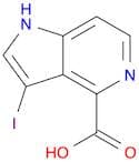 3-Iodo-1H-pyrrolo[3,2-c]pyridine-4-carboxylic acid