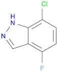 1H-Indazole, 7-chloro-4-fluoro-
