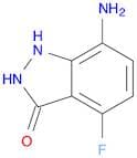 7-Amino-4-fluoro-1,2-dihydro-3H-indazol-3-one