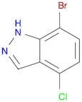 1H-Indazole, 7-bromo-4-chloro-