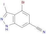 4-Bromo-3-iodo-1H-indazole-6-carbonitrile