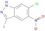 6-Chloro-3-iodo-5-nitro-1H-indazole