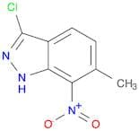 3-Chloro-6-methyl-7-nitro-1H-indazole