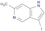 1H-PYRROLO[3,2-C]PYRIDINE, 3-IODO-6-METHYL-