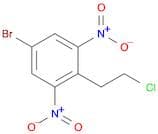 Benzene, 5-bromo-2-(2-chloroethyl)-1,3-dinitro-