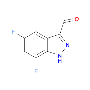 1H-Indazole-3-carboxaldehyde, 5,7-difluoro-