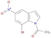 1-(7-Bromo-5-nitro-1H-indol-1-yl)ethanone