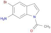 1-(6-amino-5-bromoindol-1-yl)ethanone