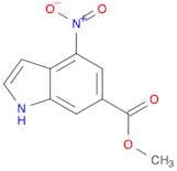 1H-Indole-6-carboxylic acid, 4-nitro-, methyl ester