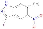 3-Iodo-6-methyl-5-nitro-1H-indazole