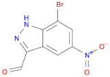 7-bromo-5-nitro-2H-indazole-3-carbaldehyde