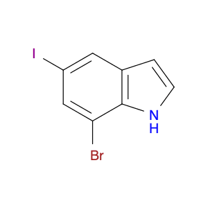 7-Bromo-5-iodo-1H-indole