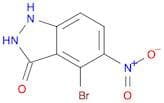 4-bromo-5-nitro-1,2-dihydroindazol-3-one