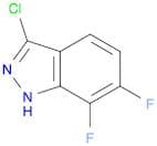 3-Chloro-6,7-difluoro-1H-indazole