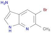 5-Bromo-6-methyl-1H-pyrrolo[2,3-b]pyridin-3-amine