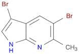 3,5-Dibromo-6-methyl-1H-pyrrolo[2,3-b]pyridine