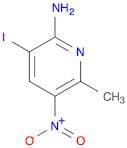 3-iodo-6-methyl-5-nitropyridin-2-amine