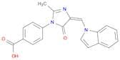 Benzoic acid,4-[4,5-dihydro-4-(1H-indolylmethylene)-4,5-dihydro-2-methyl-5-oxo-1H-imidazol-1-yl]-(…