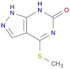 4-(Methylthio)-1H-pyrazolo[3,4-d]pyrimidin-6-ol