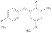 Butanedioic acid, [(4-methoxyphenyl)methylene]-, dimethyl ester, (2E)- (9CI)