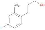 Benzenepropanol, 4-fluoro-2-methyl-