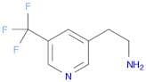 3-Pyridineethanamine, 5-(trifluoromethyl)-