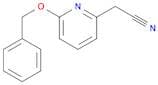 2-(6-(Benzyloxy)pyridin-2-yl)acetonitrile
