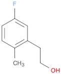 2-(5-fluoro-2-methylphenyl)ethan-1-ol