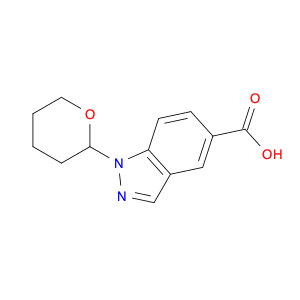 1H-Indazole-5-carboxylic acid, 1-(tetrahydro-2H-pyran-2-yl)-