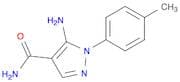 5-amino-1-(4-methylphenyl)-1H-pyrazole-4-carboxamide