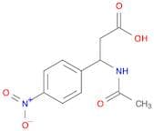 3-Acetamido-3-(4-nitrophenyl)propanoic acid