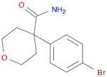 4-(4-bromophenyl)oxane-4-carboxamide