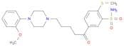 Benzenesulfonamide,5-[5-[4-(2-methoxyphenyl)-1-piperazinyl]-1-oxopentyl]-2-(methylthio)-