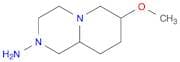 7-Methoxyhexahydro-1H-pyrido[1,2-a]pyrazin-2(6H)-amine