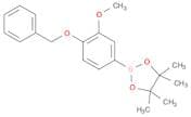 2-(4-(Benzyloxy)-3-methoxyphenyl)-4,4,5,5-tetramethyl-1,3,2-dioxaborolane