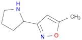 5-Methyl-3-(pyrrolidin-2-yl)isoxazole