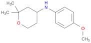 2H-Pyran-4-amine, tetrahydro-N-(4-methoxyphenyl)-2,2-dimethyl-