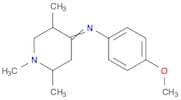 Benzenamine, 4-methoxy-N-(1,2,5-trimethyl-4-piperidinylidene)-