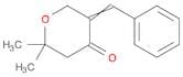 4H-Pyran-4-one, tetrahydro-2,2-dimethyl-5-(phenylmethylene)-