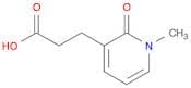 3-Pyridinepropanoic acid, 1,2-dihydro-1-methyl-2-oxo-