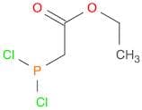 Acetic acid, 2-(dichlorophosphino)-, ethyl ester