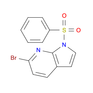 6-Bromo-1-(phenylsulfonyl)-1H-pyrrolo[2,3-b]pyridine