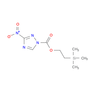 1H-1,2,4-Triazole-1-carboxylic acid, 3-nitro-, 2-(trimethylsilyl)ethyl ester