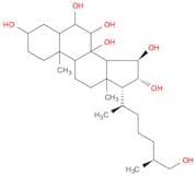 Cholestane-3,6,7,8,15,16,26-heptol, (3b,5a,6a,7a,15a,16b,25S)-