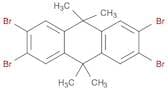 2,3,6,7-Tetrabromo-9,9,10,10-tetramethyl-9,10-dihydroanthracene
